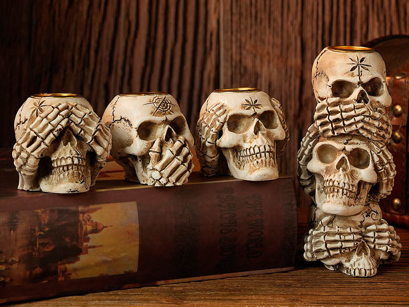 Candelabro decorativo de escritorio