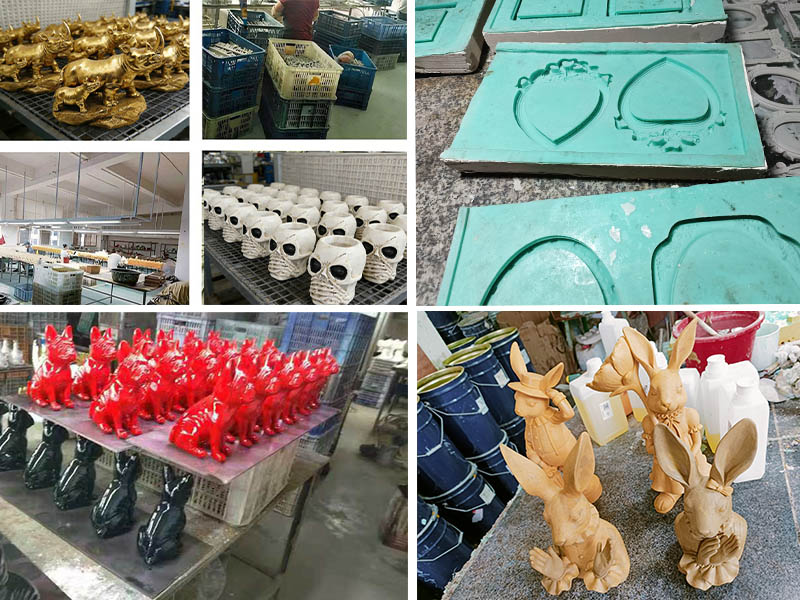 ¿Cómo se elaboran las artesanías de resina? De la arcilla al arte.